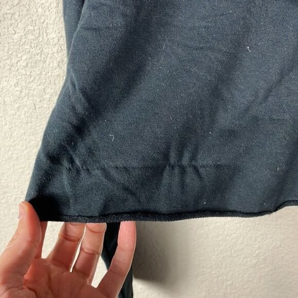 Gymshark Power Down Cropped Hoodie Sweatshirt Black Athletic Lounge Sz S - Picture 8 of 11